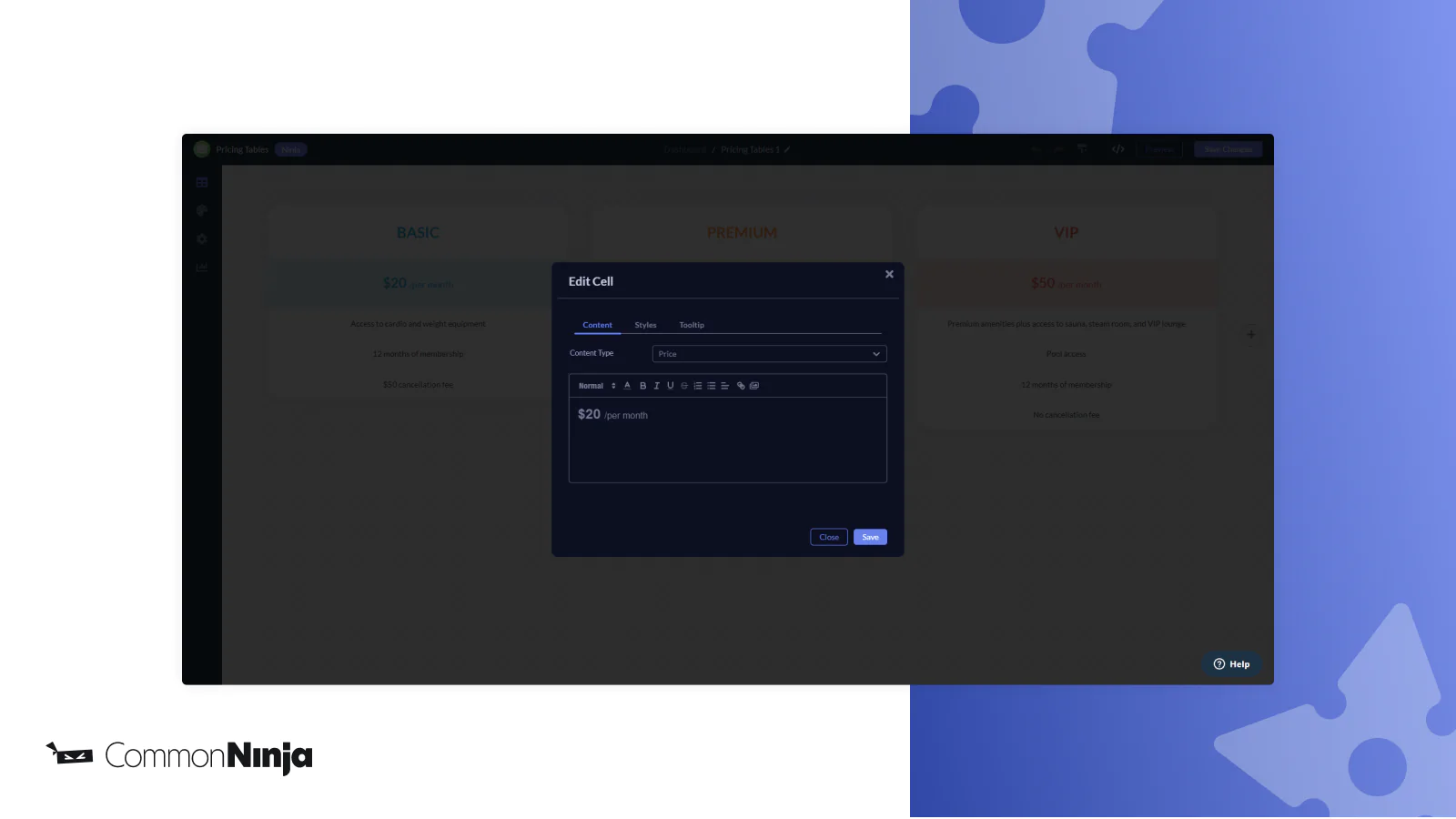 Common Ninja Pricing Tables Shopify App | Reviews [Jul 2026]