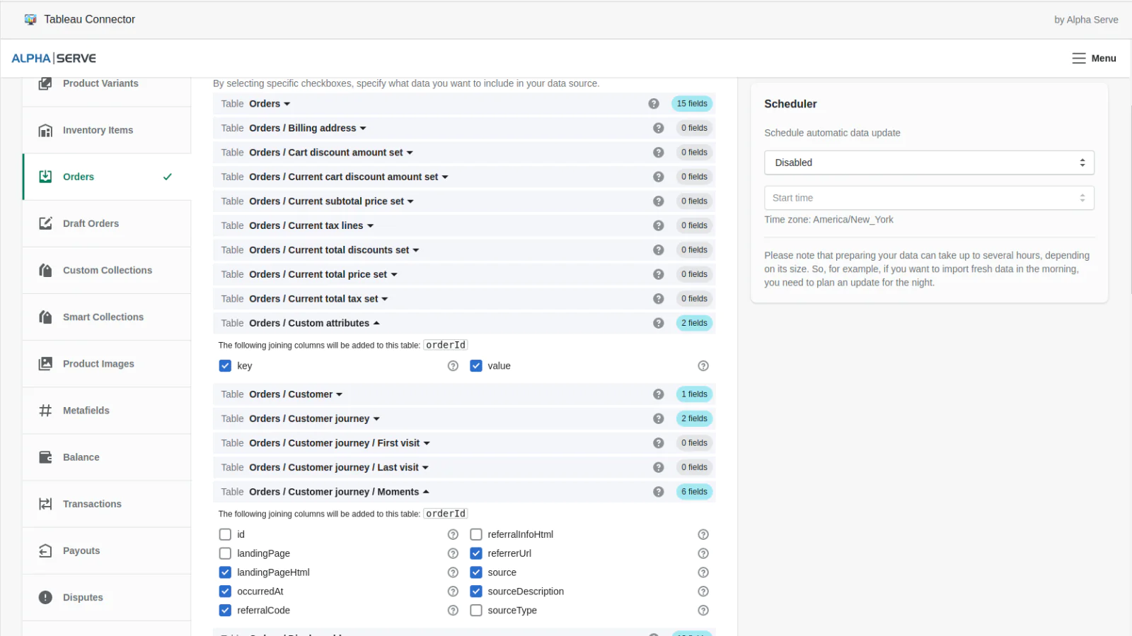 Alpha Serve Tableau Connector Shopify App | Reviews [Mar 2026]