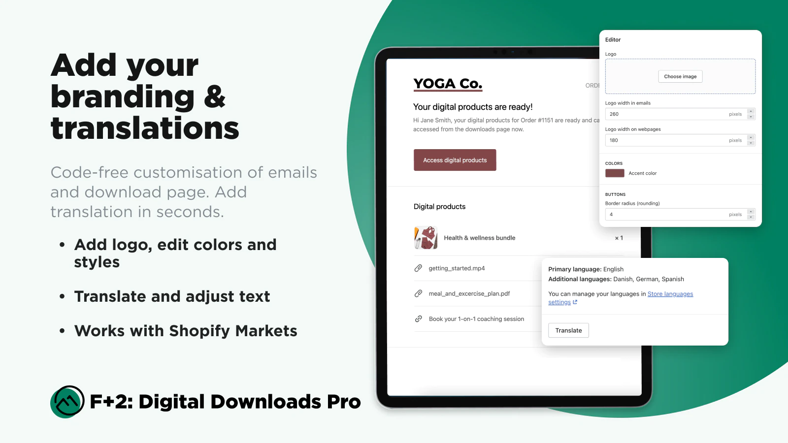 F+2: Digital Downloads Pro Shopify App | Reviews [Jul 2026]