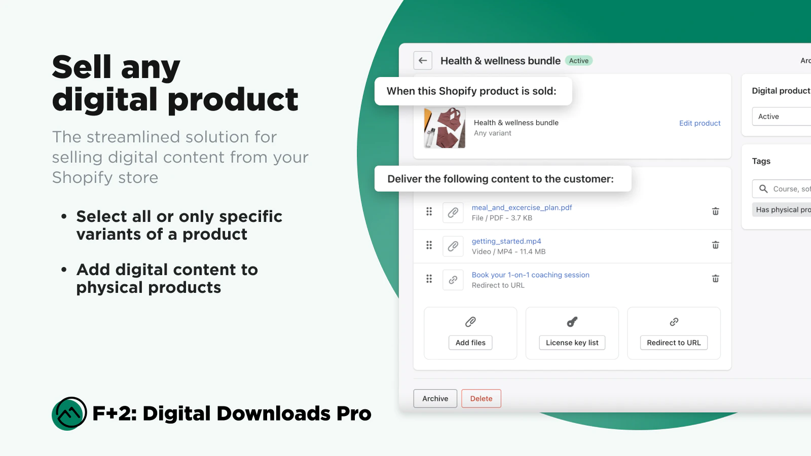 F+2: Digital Downloads Pro Shopify App | Reviews [Jul 2026]