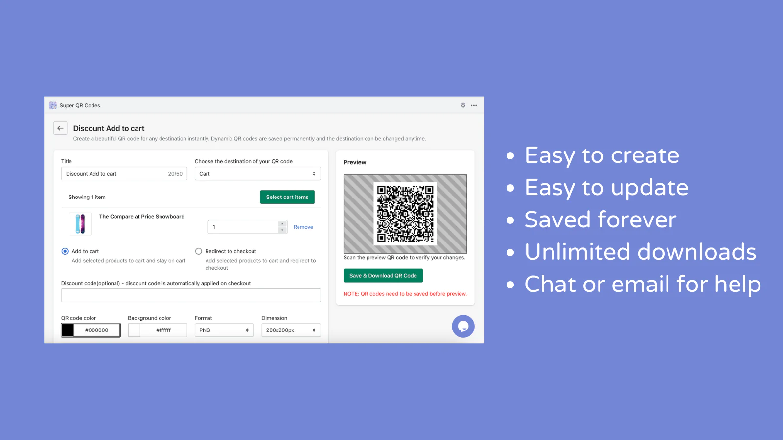 Super QR Codes ‑ QR Generator Shopify App | Reviews [Jun 2024]