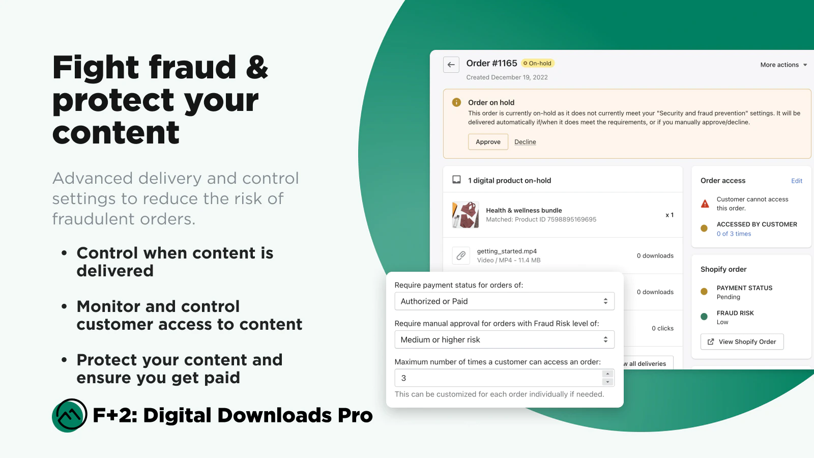 F+2: Digital Downloads Pro Shopify App | Reviews [Jul 2026]