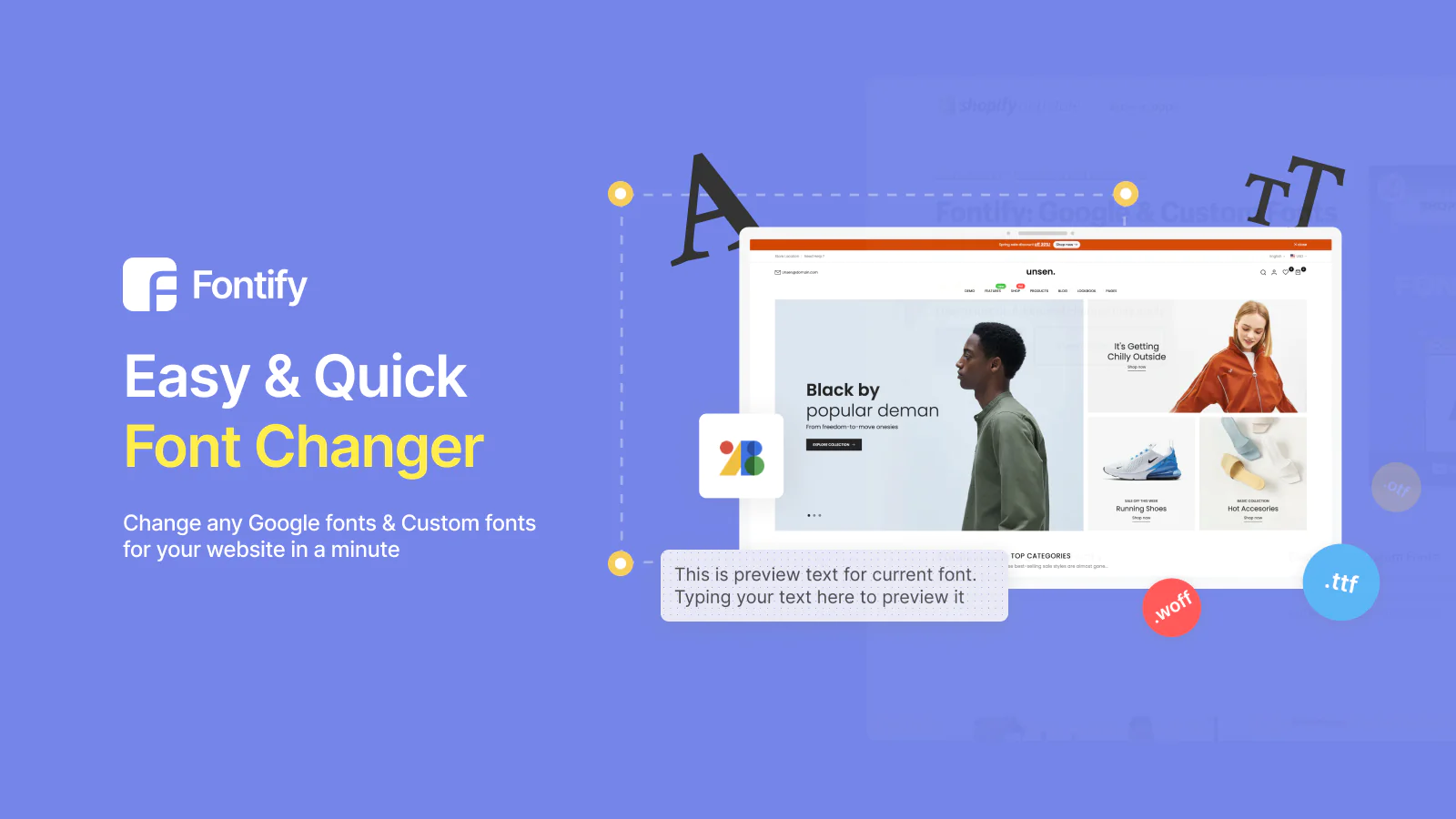 Fontify: Google & Custom Fonts Shopify App | Reviews [Jun 2026]