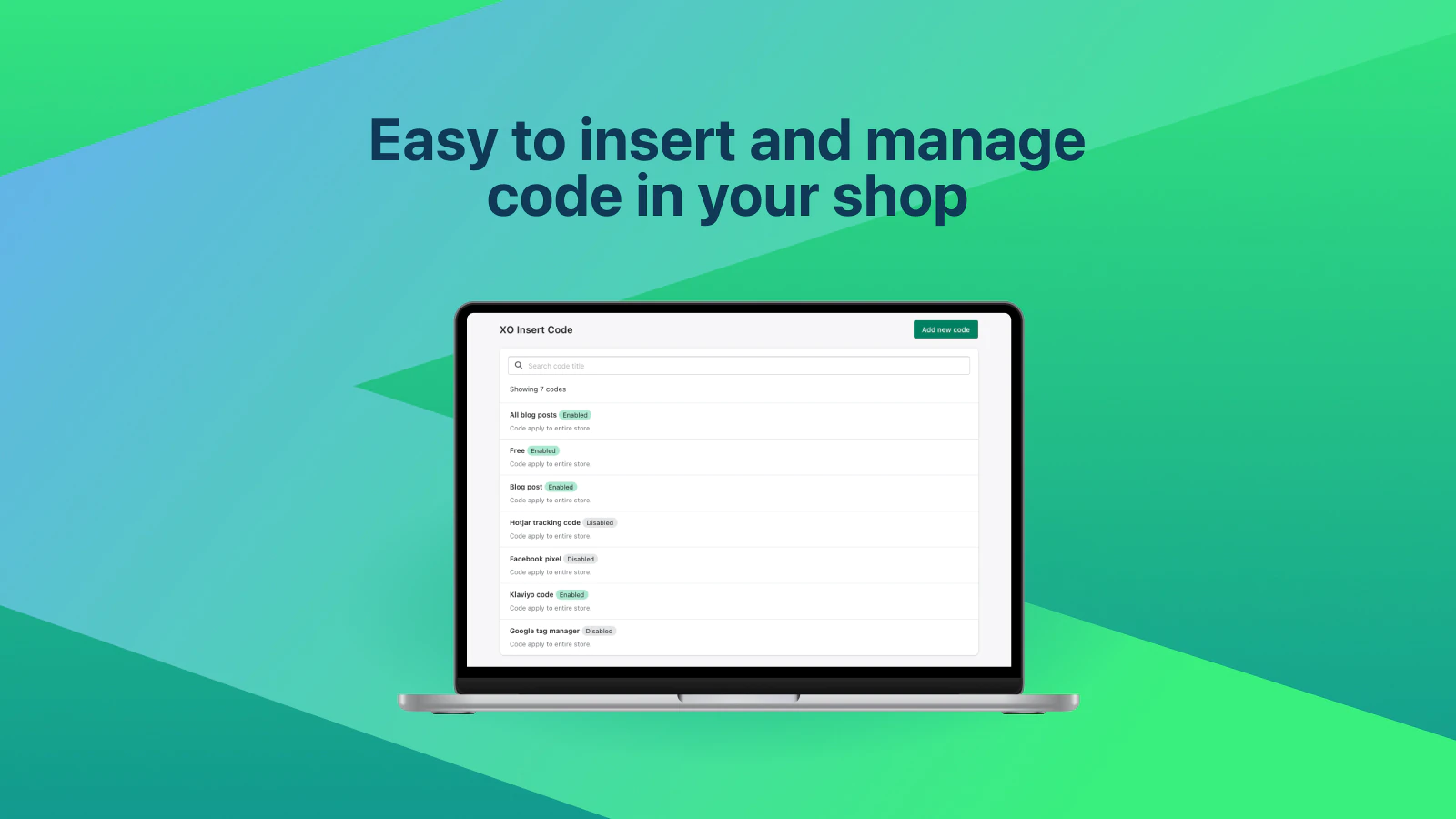 XO Insert Code Shopify App | Reviews [Jul 2026]