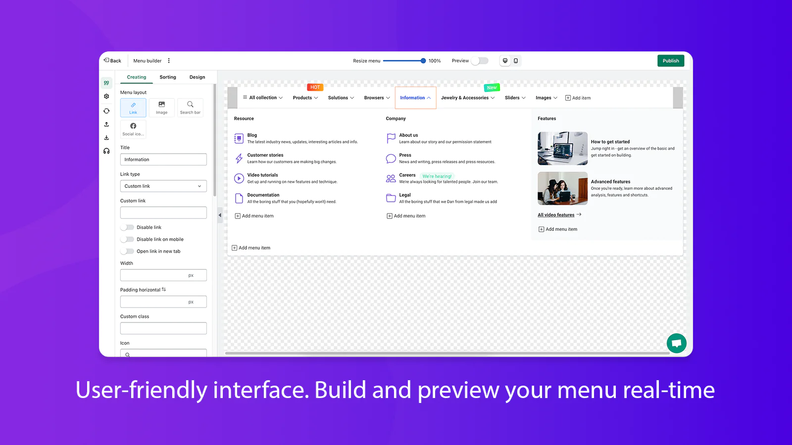 Extra menu ‑ click & hover Shopify App | Reviews [Jul 2026]