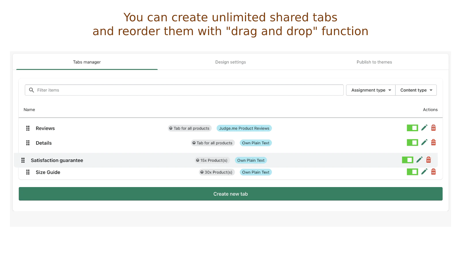 PRO Tabs ‑ Products Tabs Maker Shopify App | Reviews [Jun 2026]