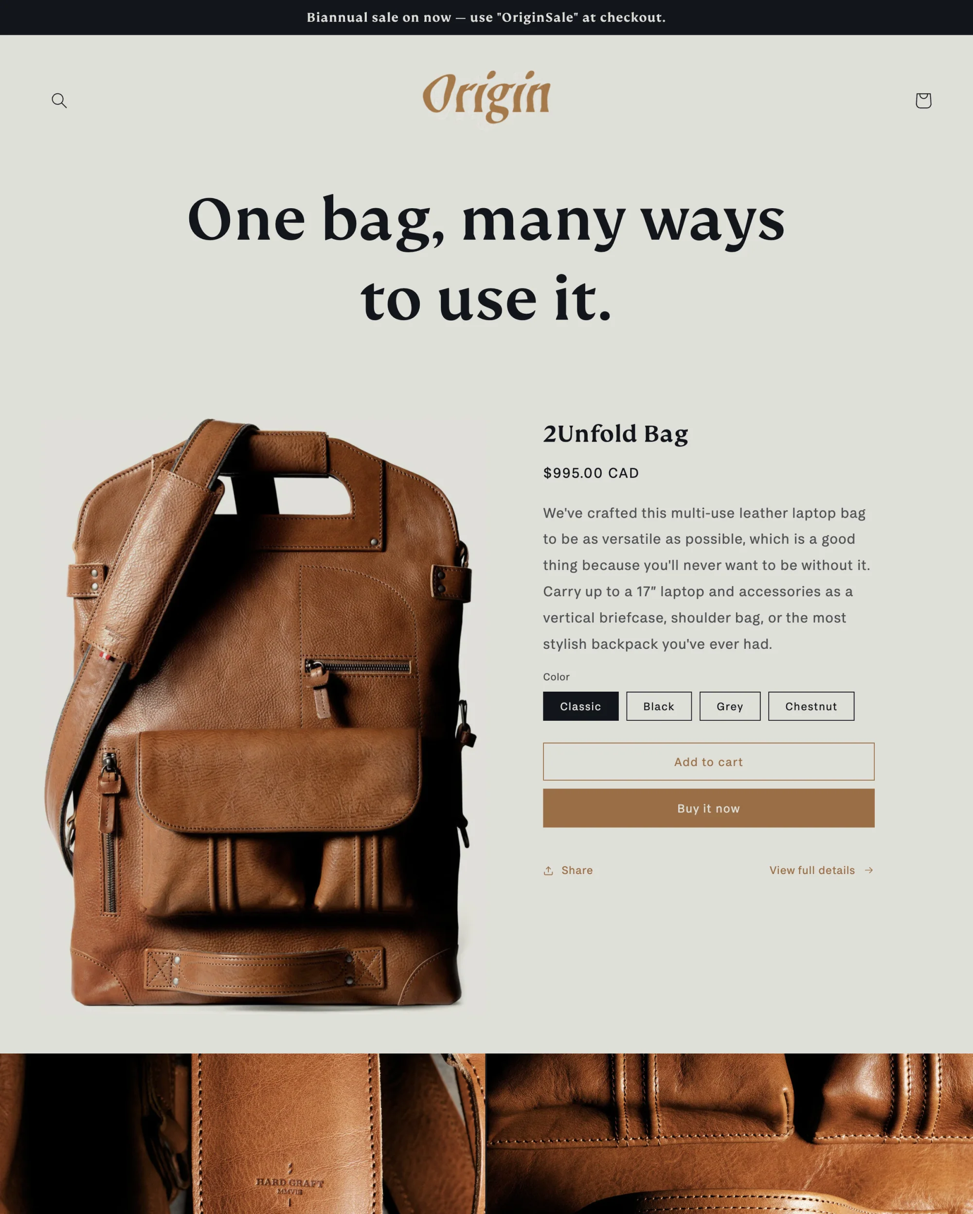 Origin Shopify Theme | Reviews and Ratings [Jul 2026]